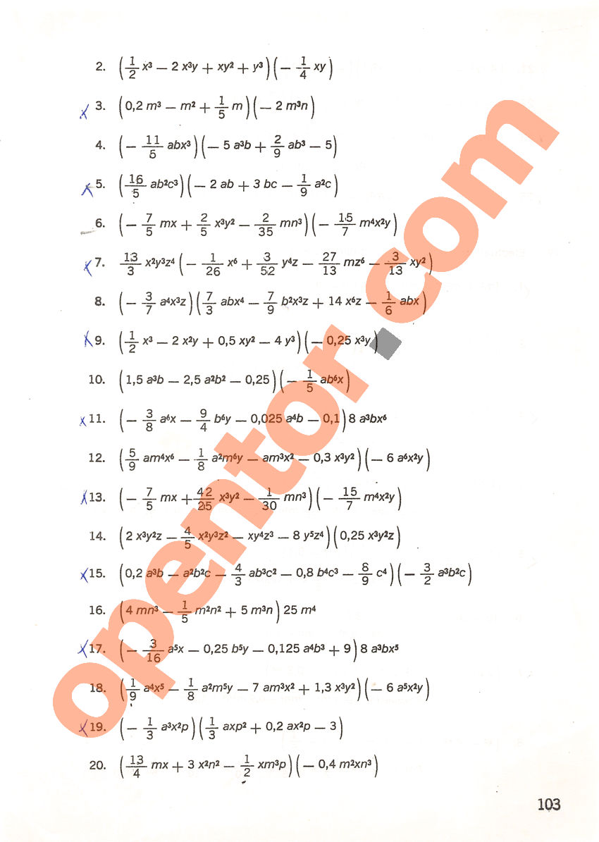 Aritmética de Repetto 3 - Página 103