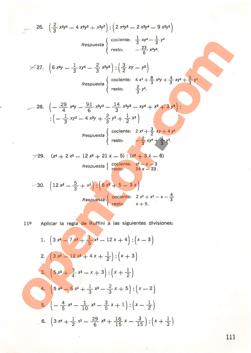 Aritmética de Repetto 3 - Página 111