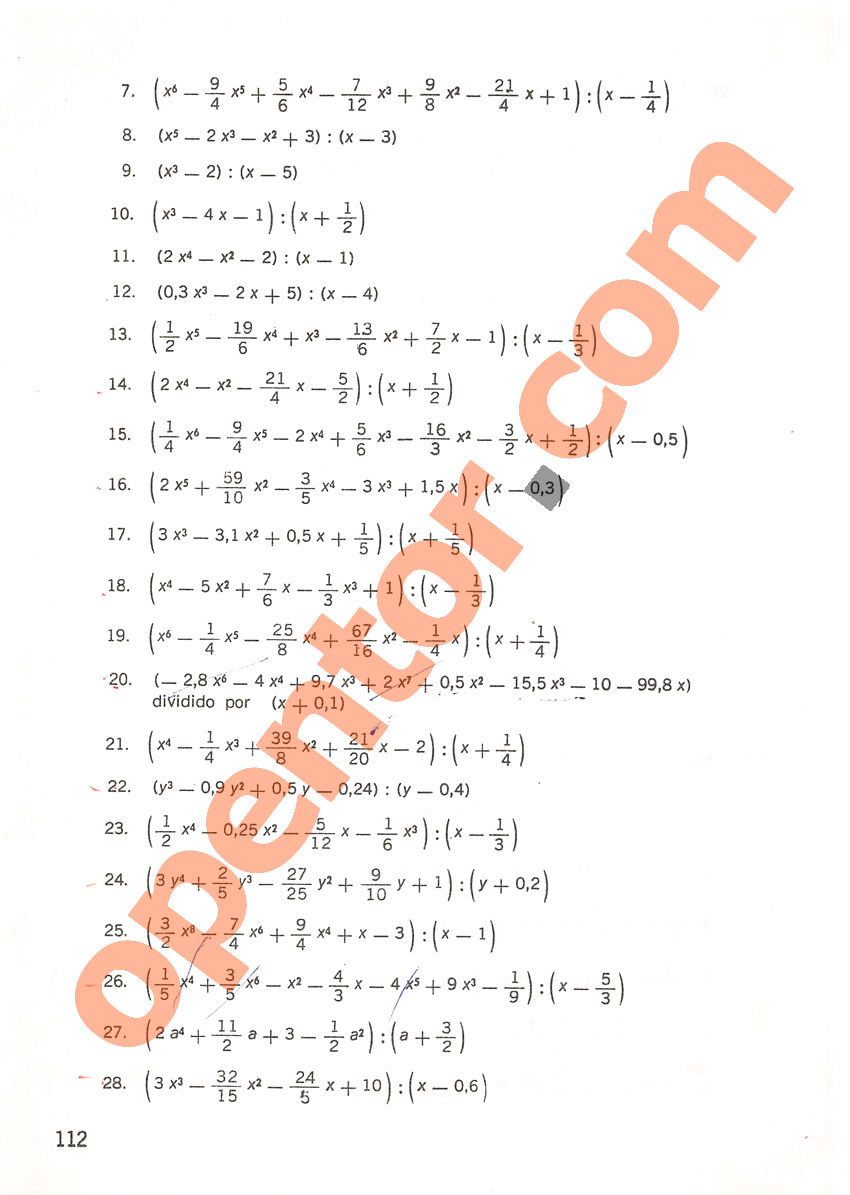 Aritmética de Repetto 3 - Página 112