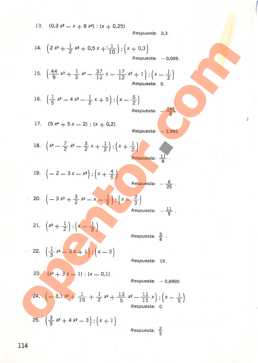 Aritmética de Repetto 3 - Página 114