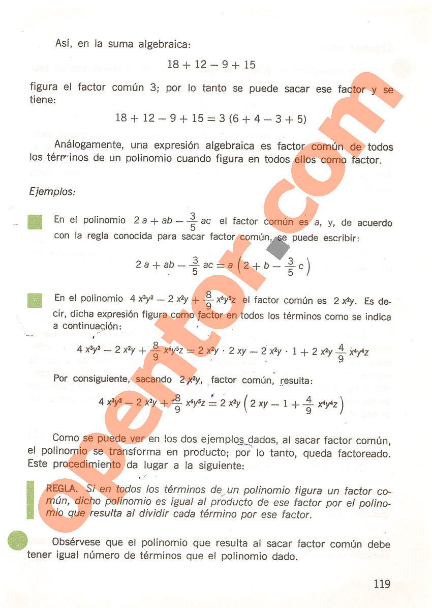 Aritmética de Repetto 3 - Página 119