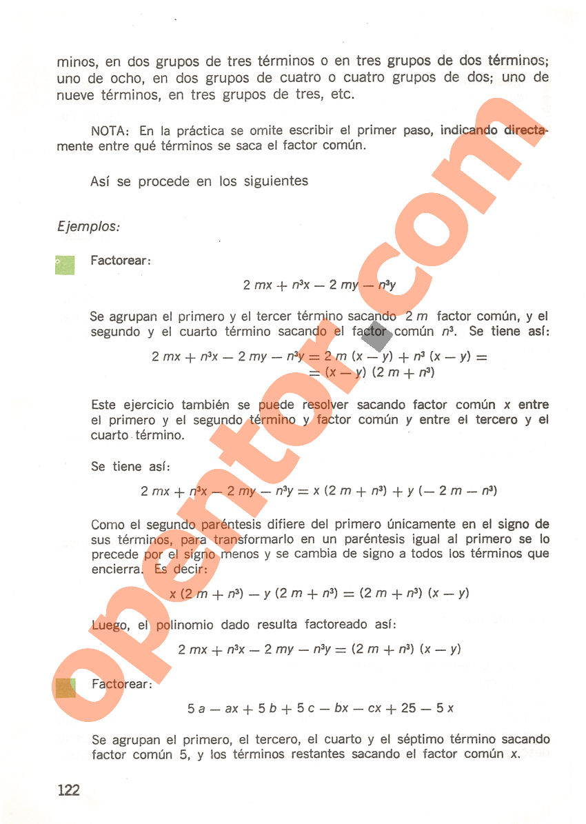 Aritmética de Repetto 3 - Página 122