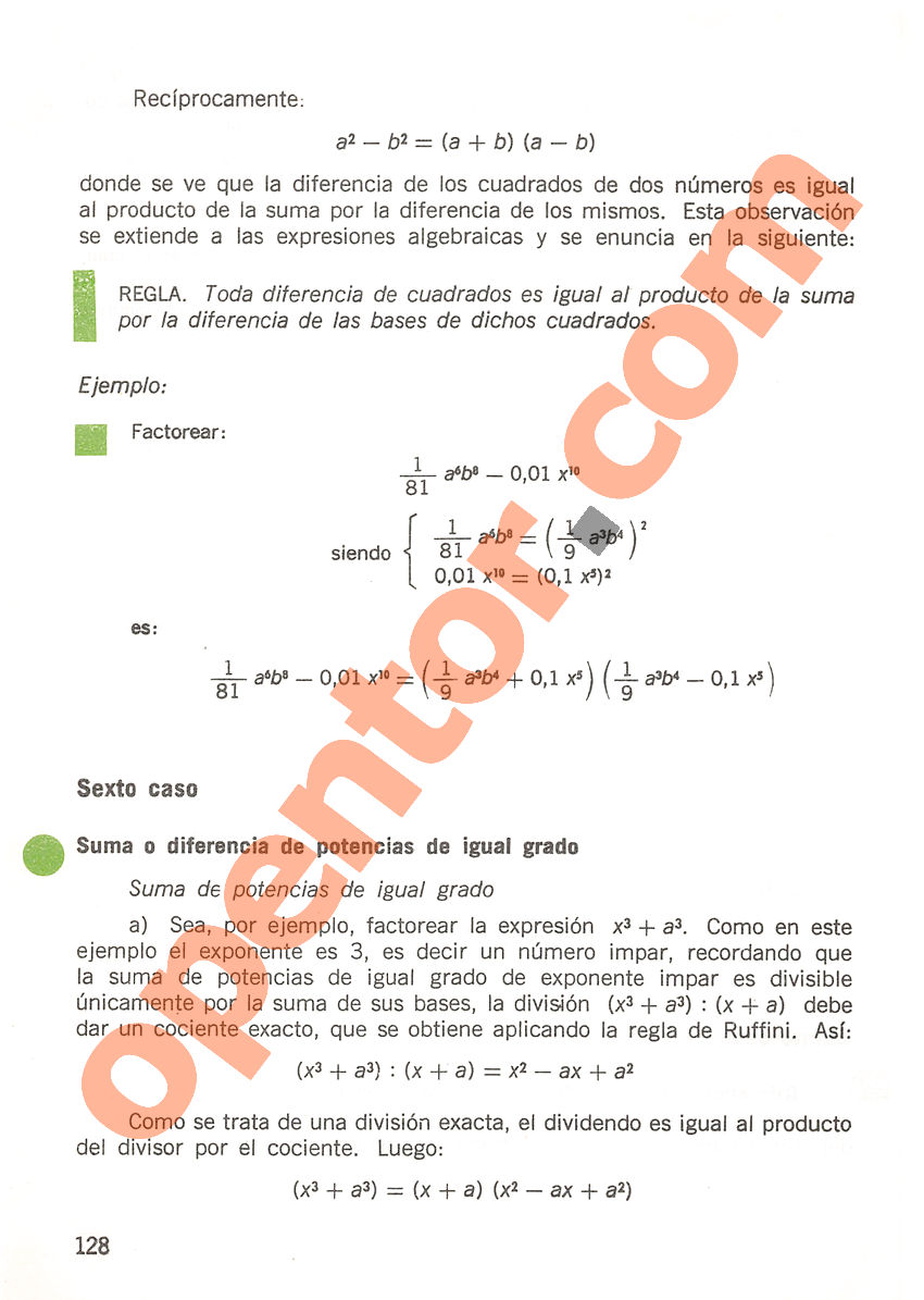 Aritmética de Repetto 3 - Página 128