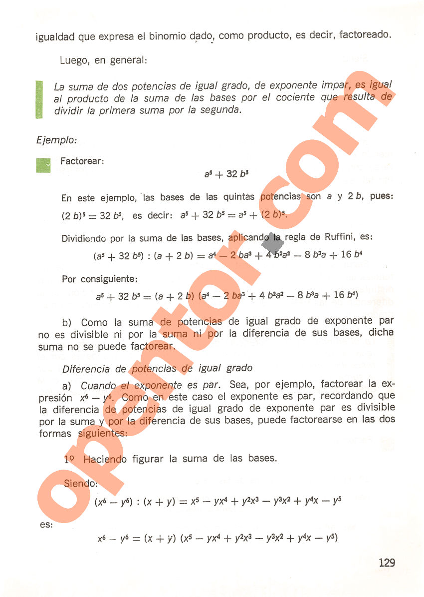 Aritmética de Repetto 3 - Página 129