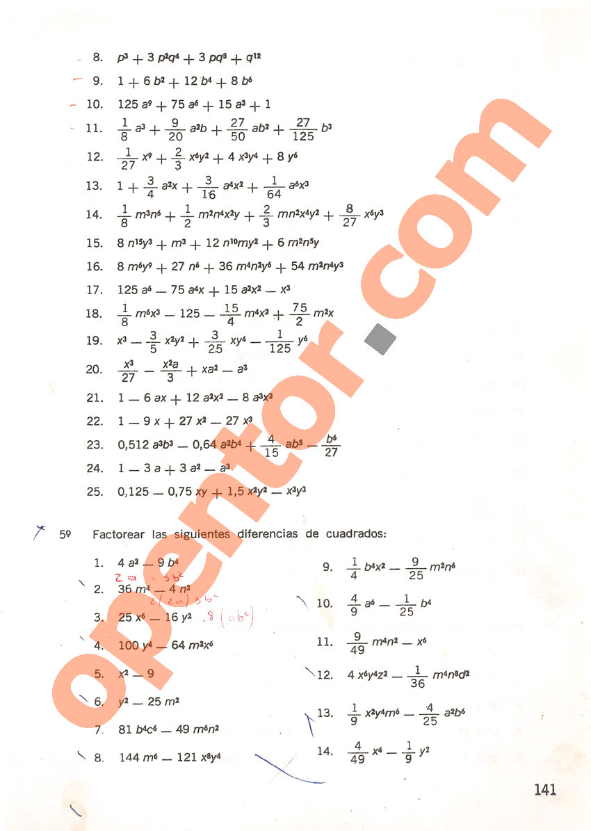 Aritmética de Repetto 3 - Página 141
