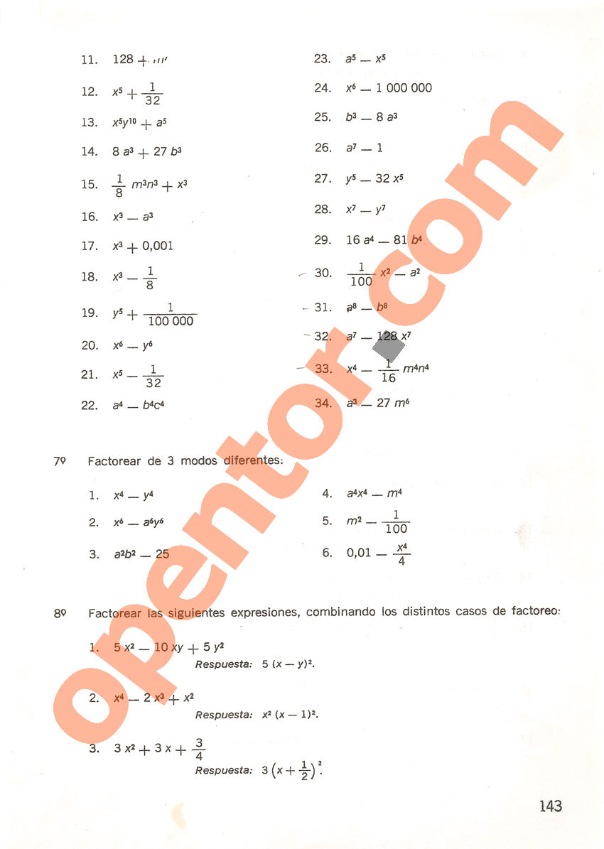 Aritmética de Repetto 3 - Página 143