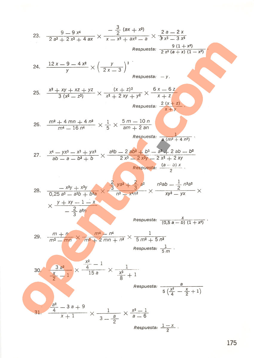 Aritmética de Repetto 3 - Página 175