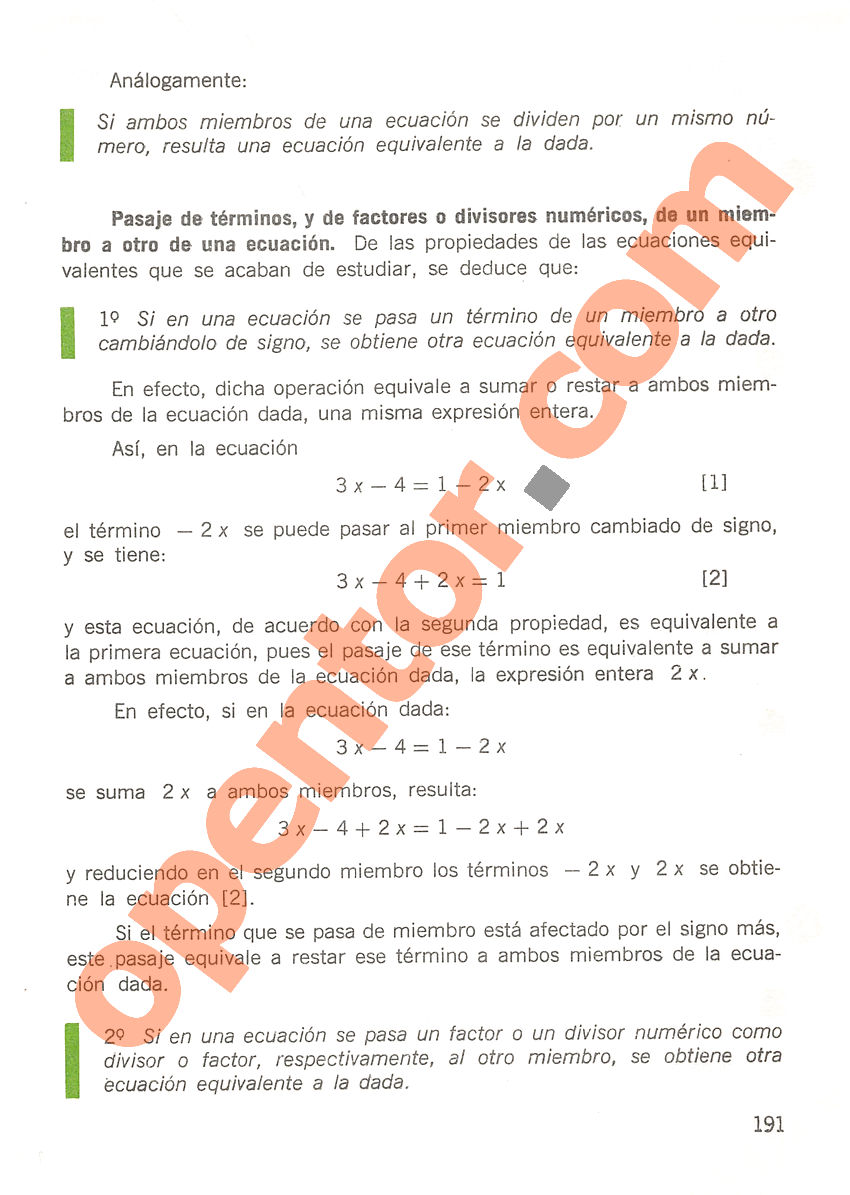 Aritmética de Repetto 3 - Página 191