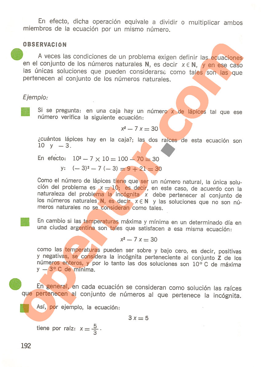 Aritmética de Repetto 3 - Página 192