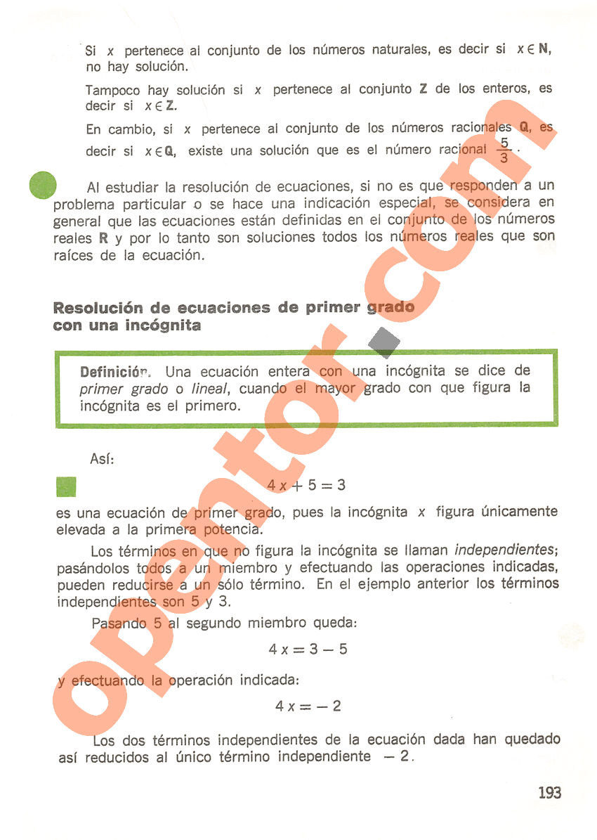 Aritmética de Repetto 3 - Página 193