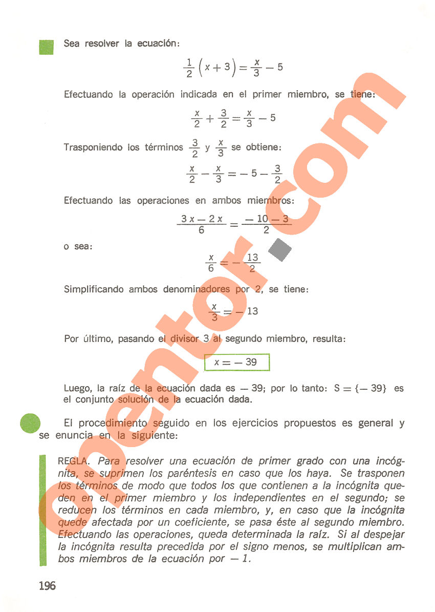 Aritmética de Repetto 3 - Página 196