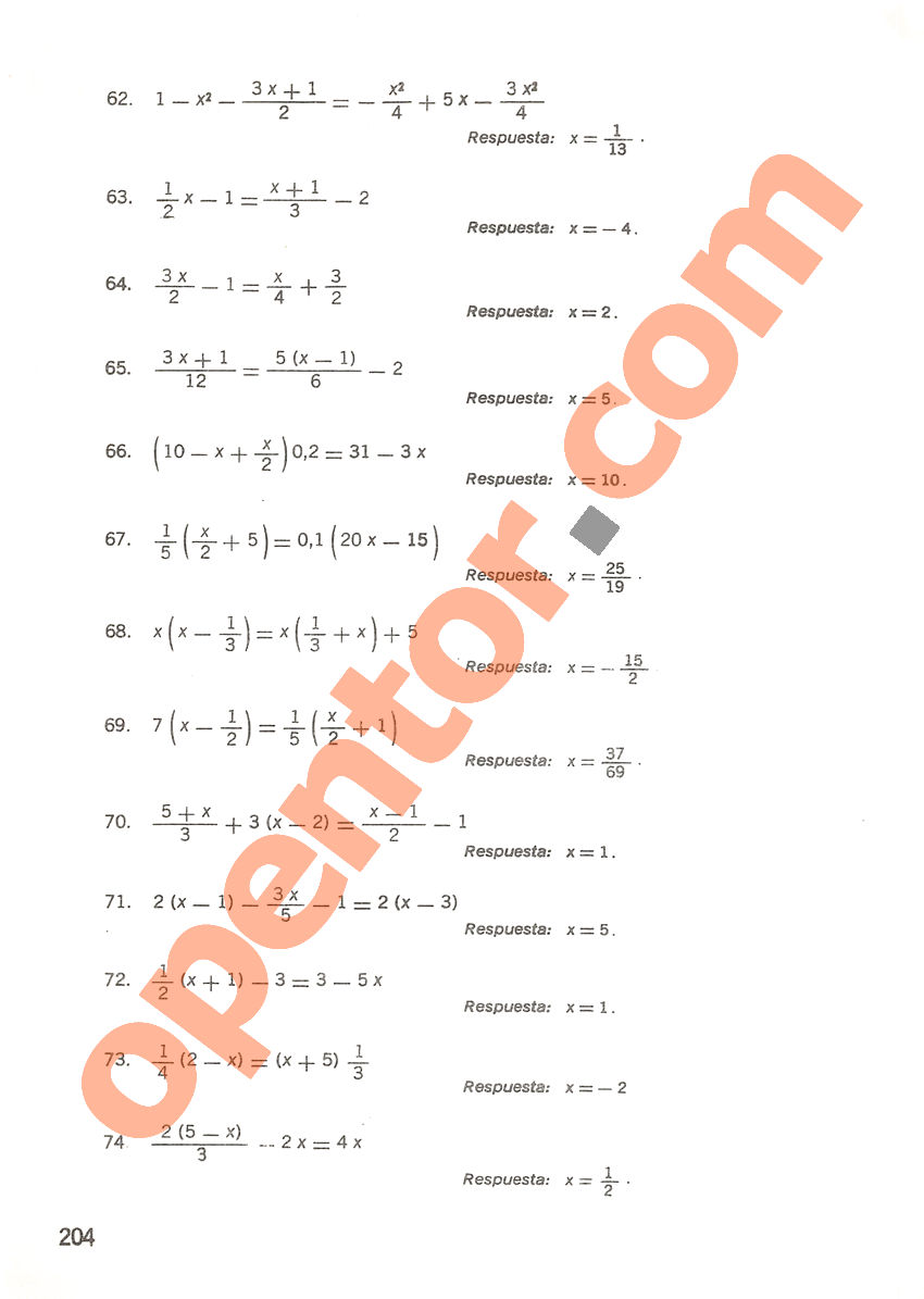 Aritmética de Repetto 3 - Página 204