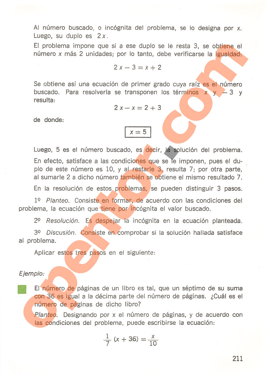 Aritmética de Repetto 3 - Página 211