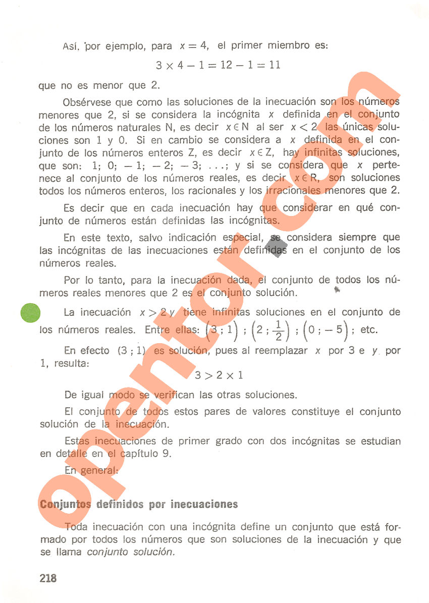 Aritmética de Repetto 3 - Página 218