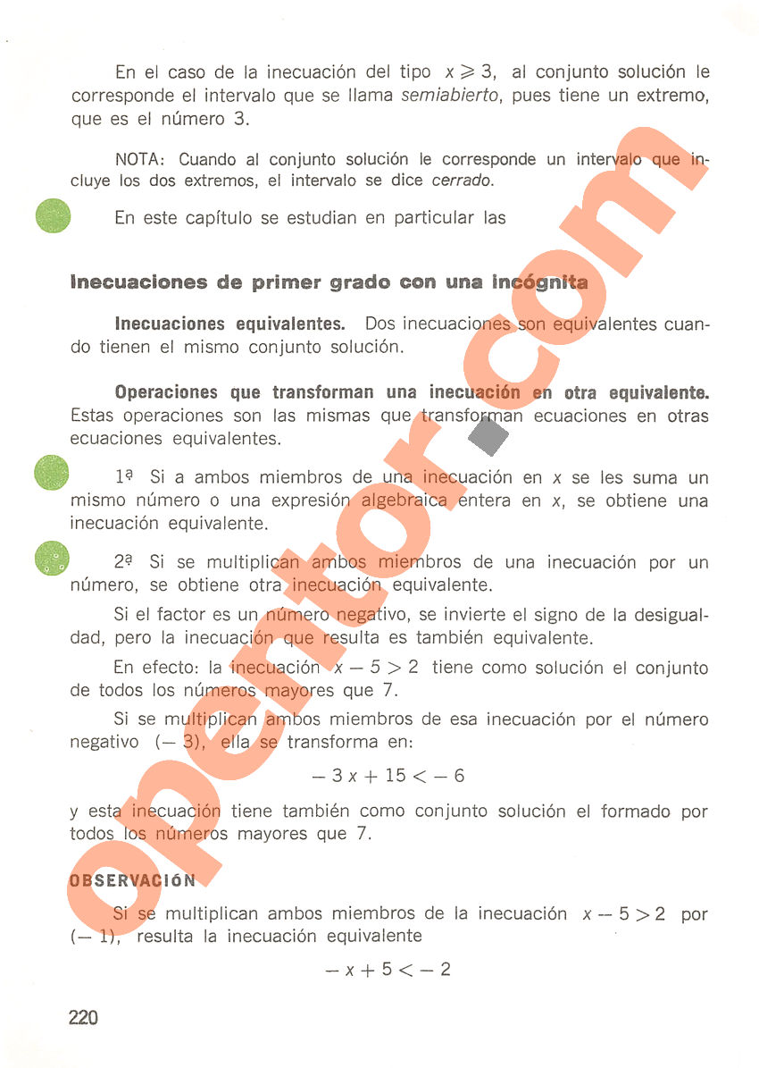 Aritmética de Repetto 3 - Página 220