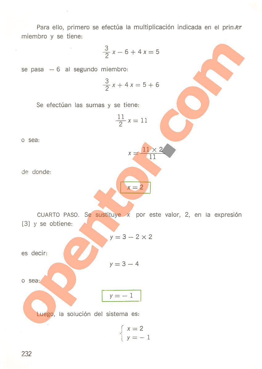 Aritmética de Repetto 3 - Página 232