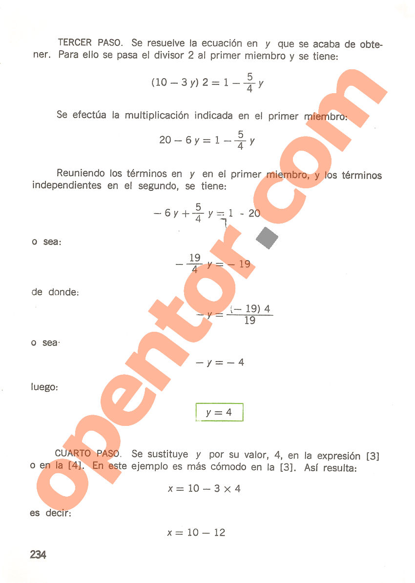 Aritmética de Repetto 3 - Página 234