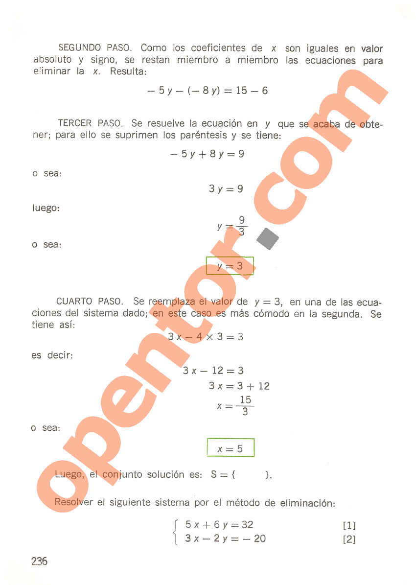Aritmética de Repetto 3 - Página 236