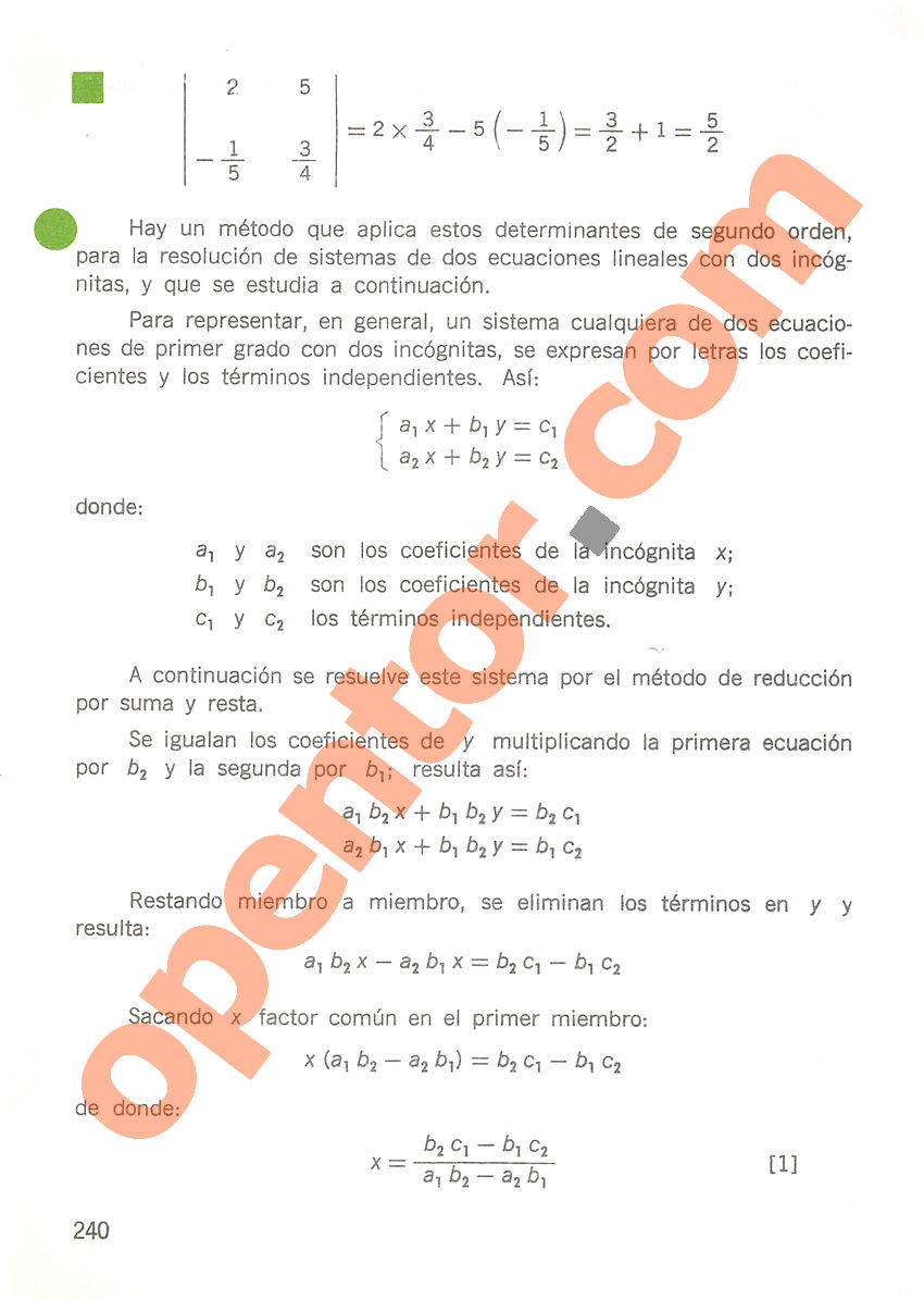 Aritmética de Repetto 3 - Página 240