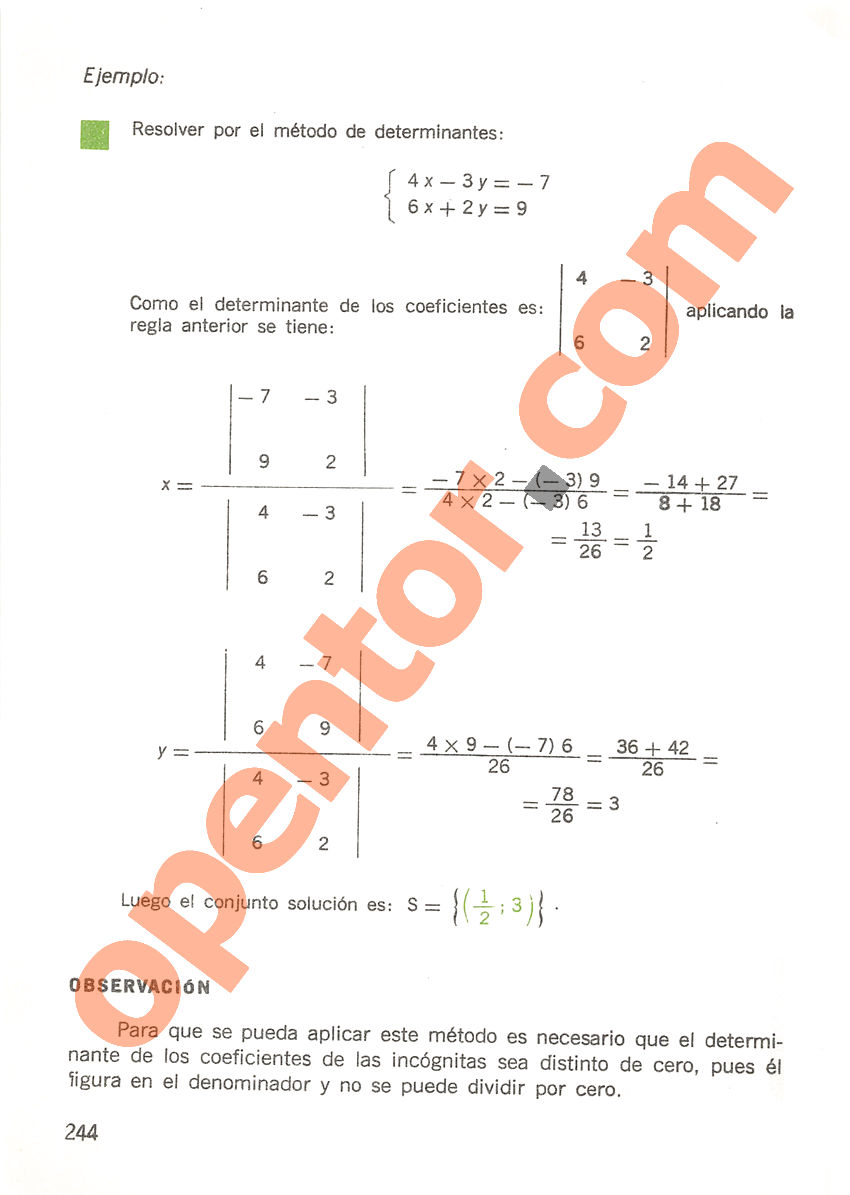 Aritmética de Repetto 3 - Página 244
