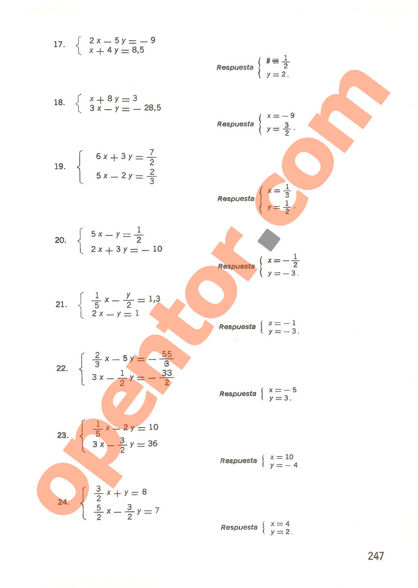Aritmética de Repetto 3 - Página 247