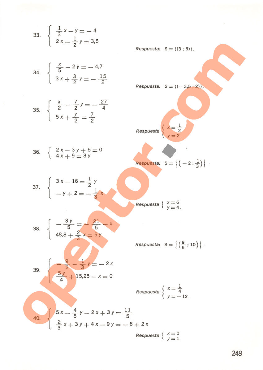 Aritmética de Repetto 3 - Página 249