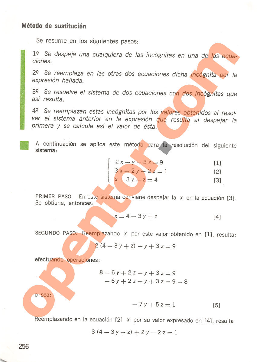 Aritmética de Repetto 3 - Página 256