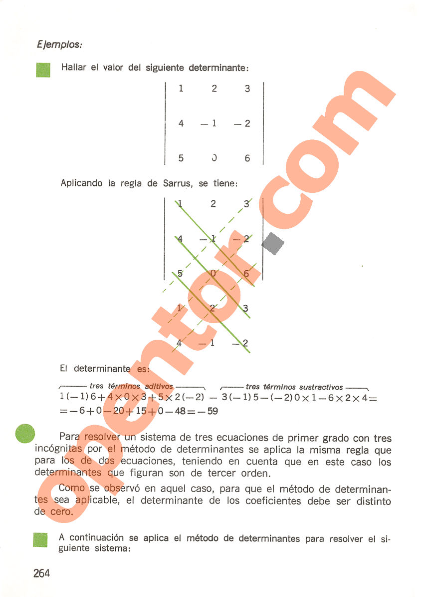 Aritmética de Repetto 3 - Página 264