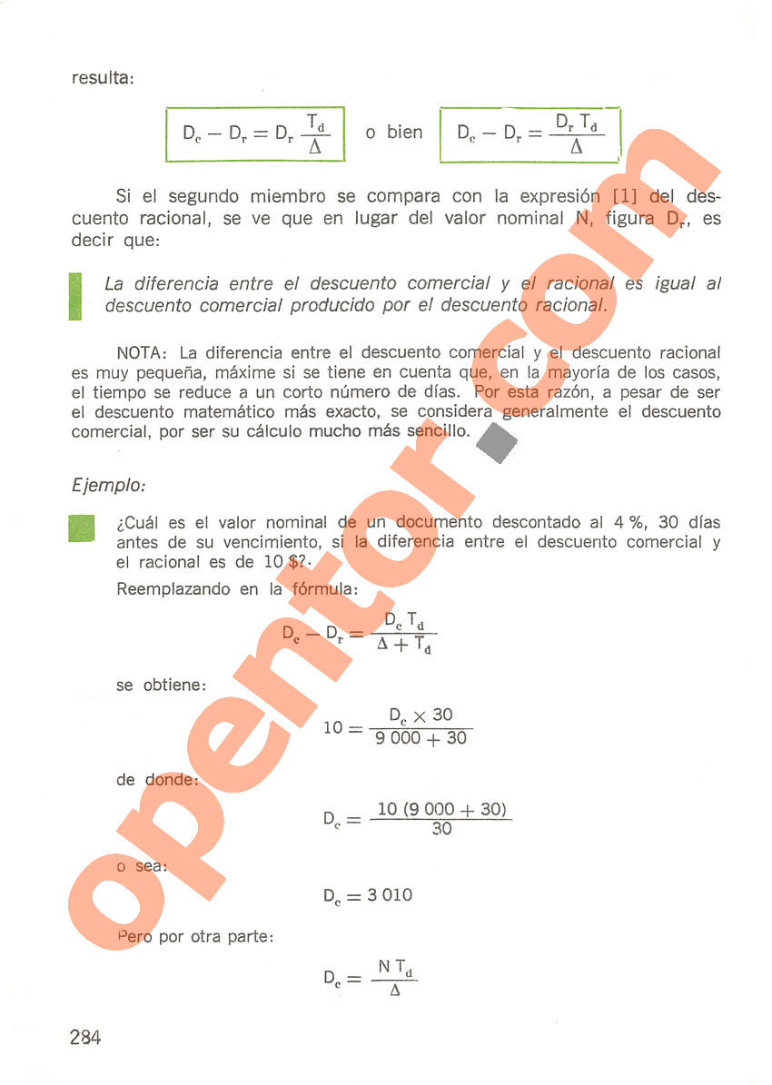 Aritmética de Repetto 3 - Página 284