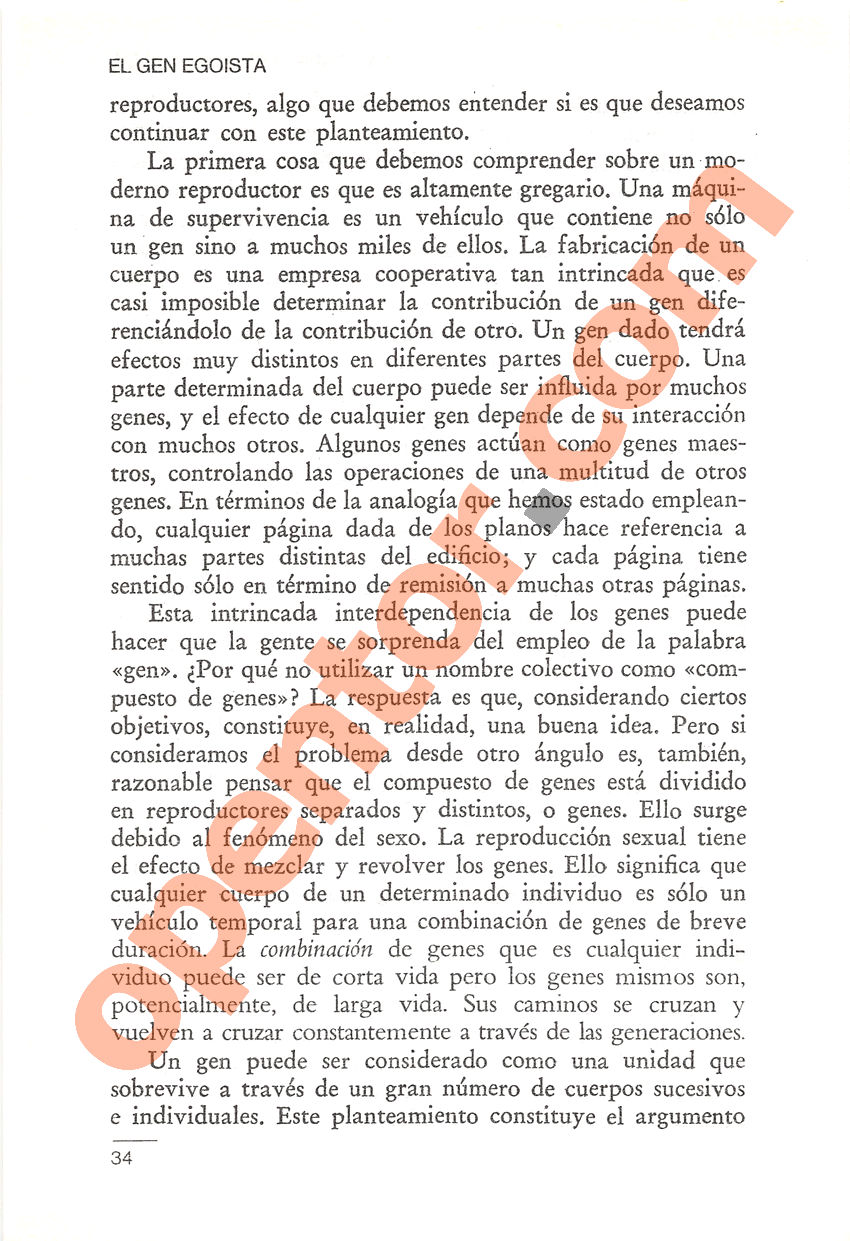 El gen egoísta de Richard Dawkins - Página 34