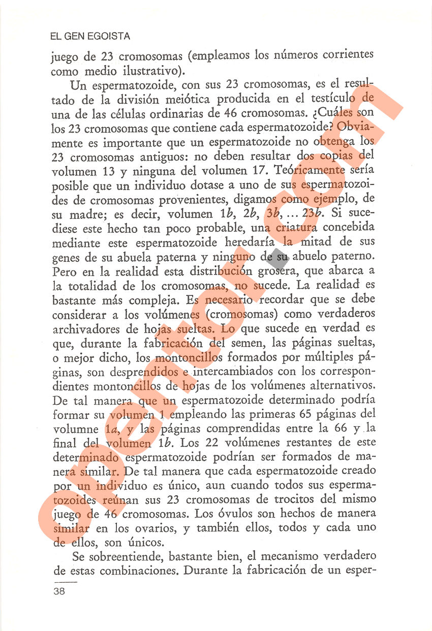 El gen egoísta de Richard Dawkins - Página 38