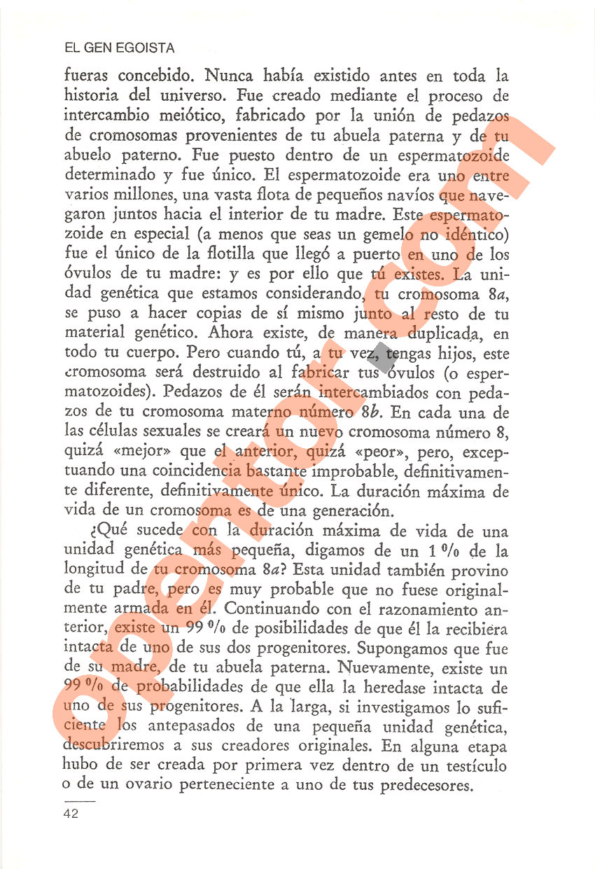 El gen egoísta de Richard Dawkins - Página 42