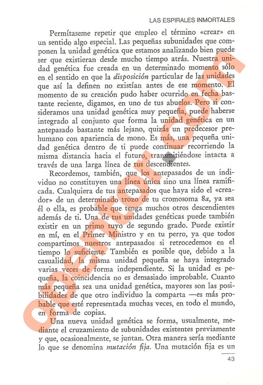 El gen egoísta de Richard Dawkins - Página 43