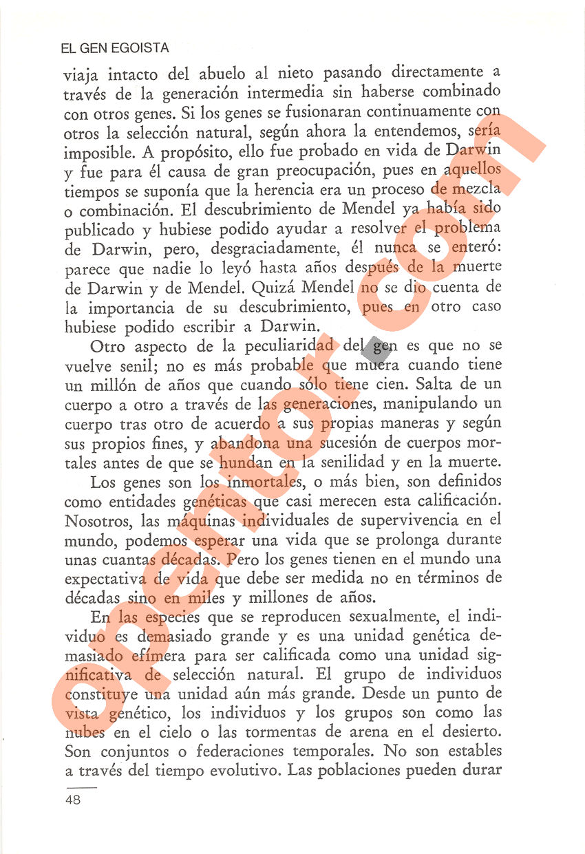 El gen egoísta de Richard Dawkins - Página 48