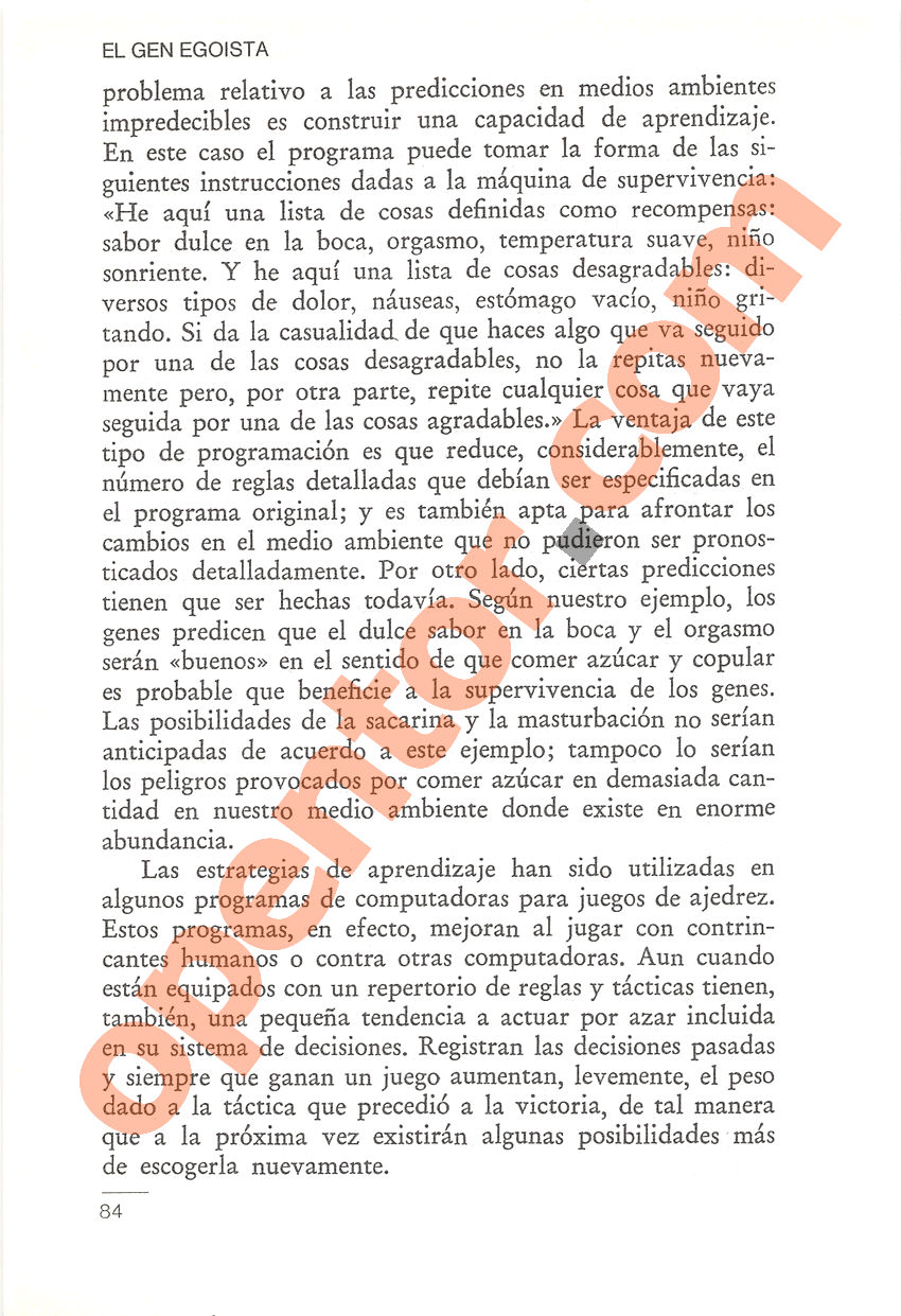 El gen egoísta de Richard Dawkins - Página 84