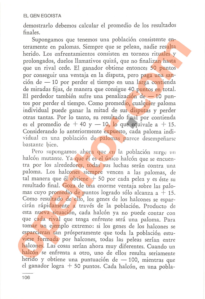 El gen egoísta de Richard Dawkins - Página 106