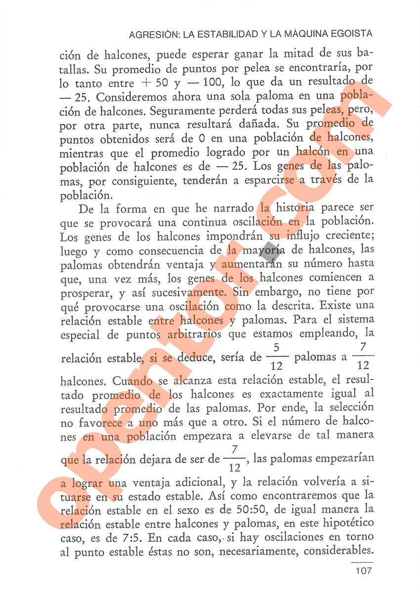 El gen egoísta de Richard Dawkins - Página 107