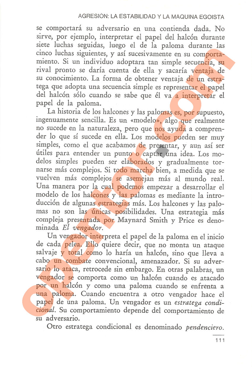 El gen egoísta de Richard Dawkins - Página 111