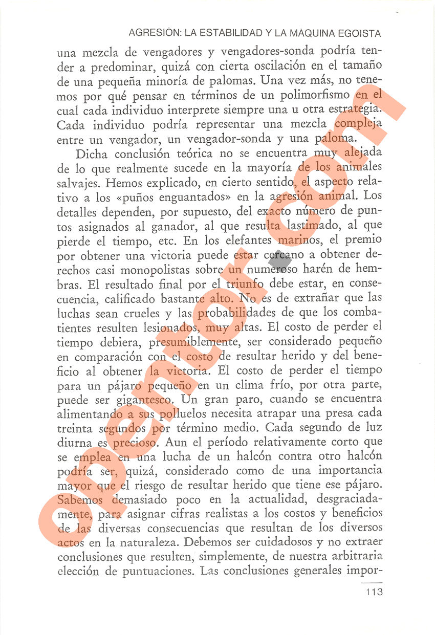 El gen egoísta de Richard Dawkins - Página 113