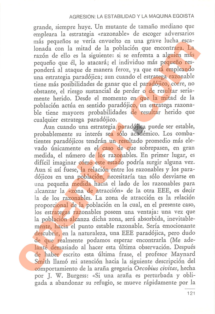 El gen egoísta de Richard Dawkins - Página 121