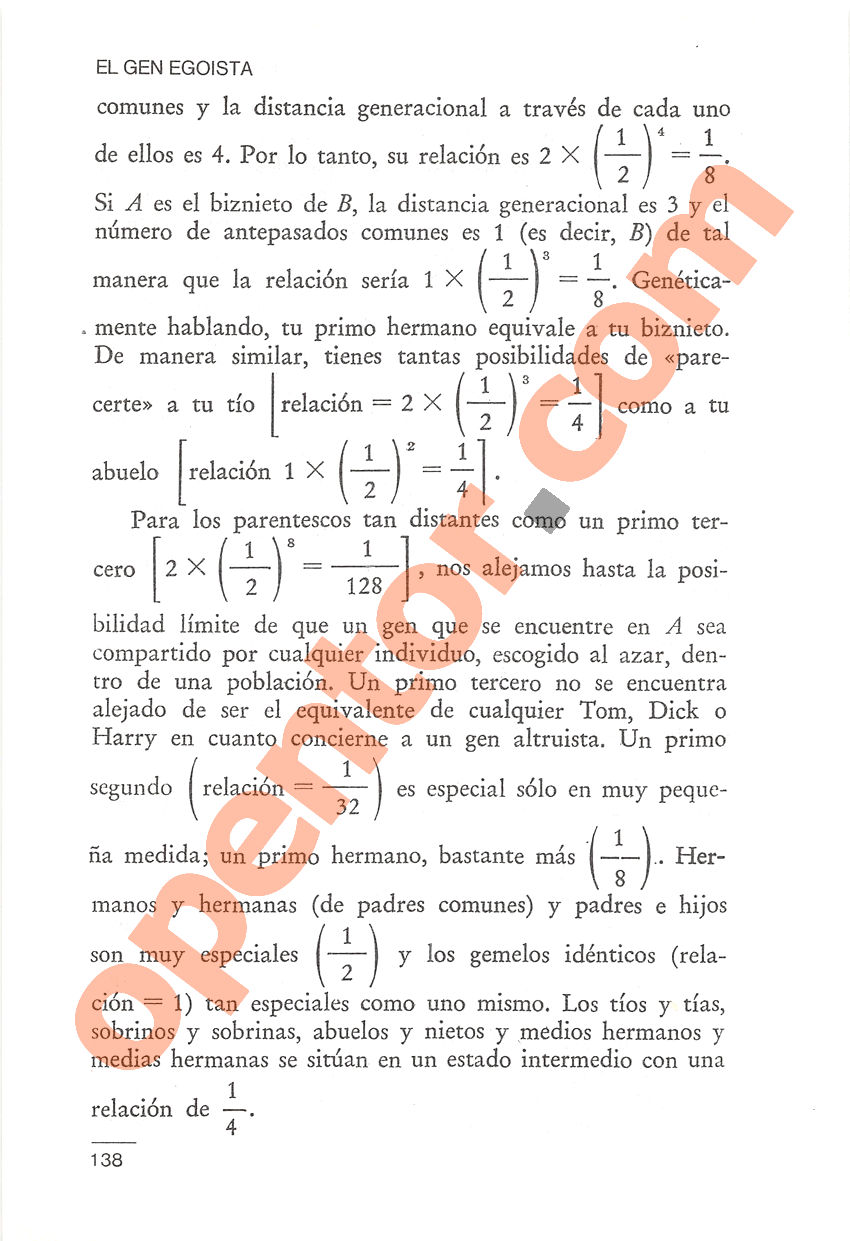 El gen egoísta de Richard Dawkins - Página 138