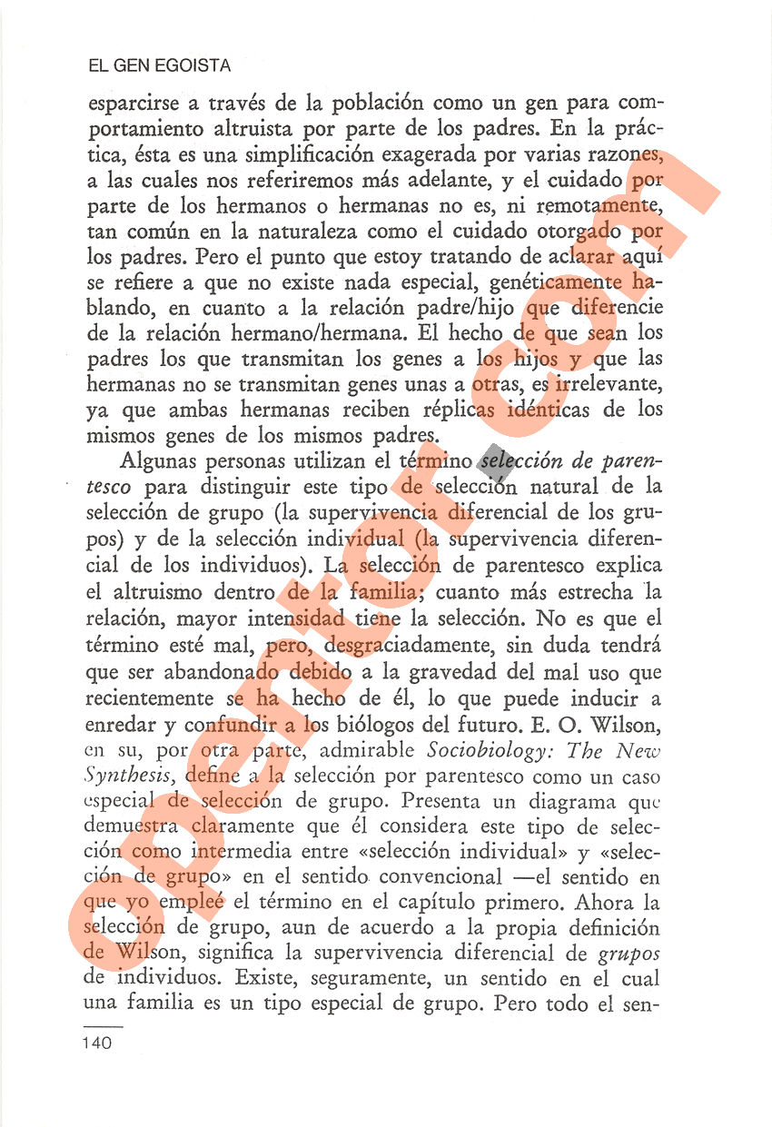 El gen egoísta de Richard Dawkins - Página 140