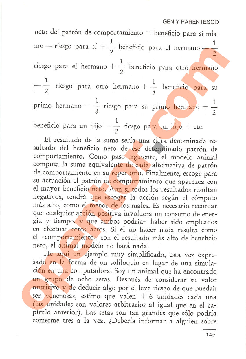 El gen egoísta de Richard Dawkins - Página 145