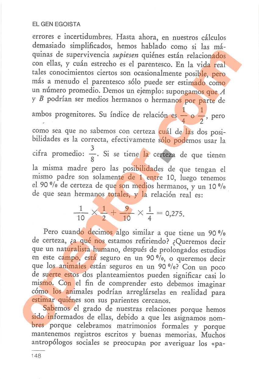 El gen egoísta de Richard Dawkins - Página 148