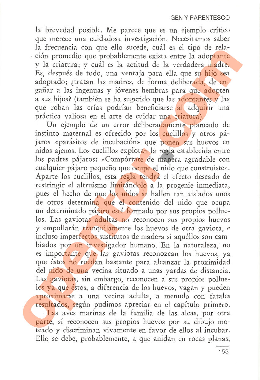 El gen egoísta de Richard Dawkins - Página 153