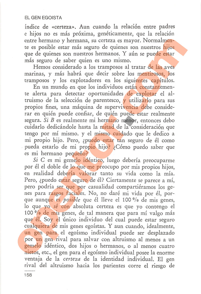 El gen egoísta de Richard Dawkins - Página 158