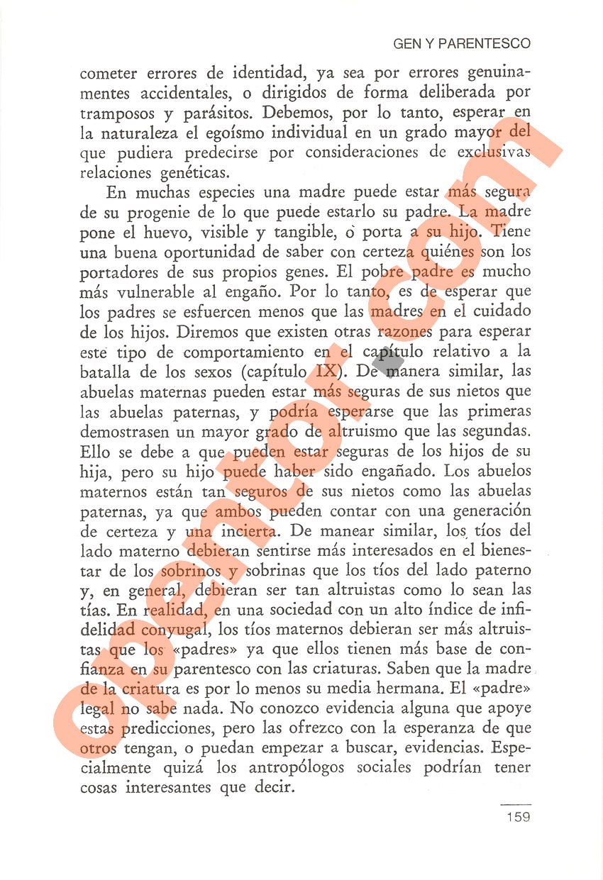 El gen egoísta de Richard Dawkins - Página 159