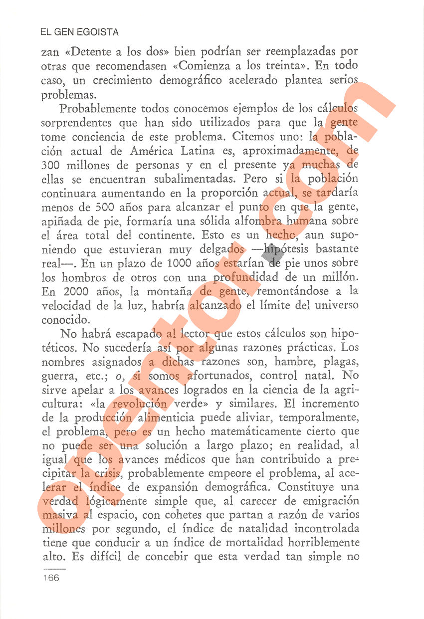 El gen egoísta de Richard Dawkins - Página 166