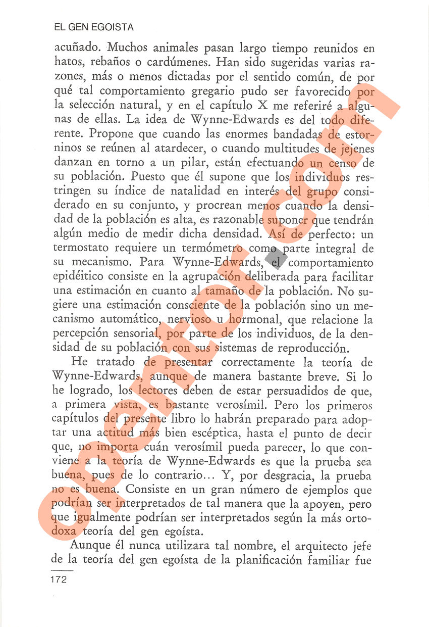 El gen egoísta de Richard Dawkins - Página 172