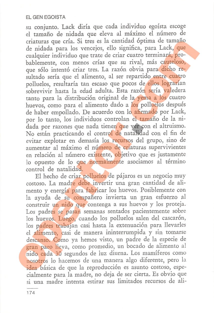 El gen egoísta de Richard Dawkins - Página 174